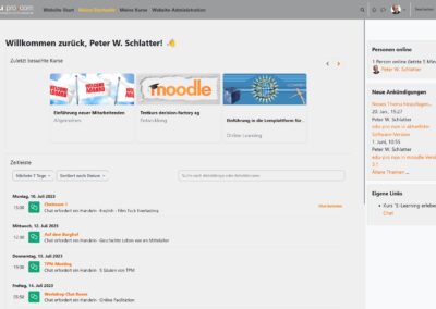 edu pro dashboard